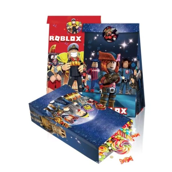 Roblox Party Favor Bags With Stickers