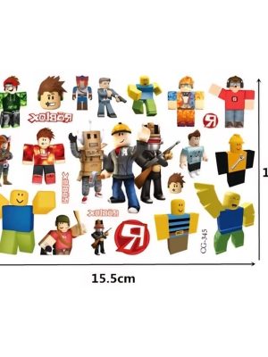 Roblox Party Favors Temporary Tattoos