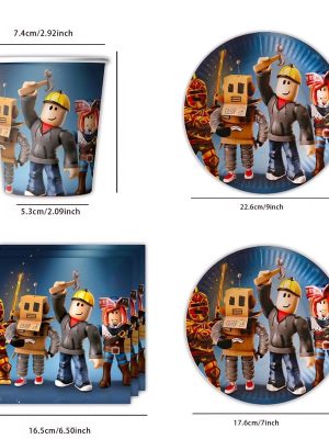 Roblox Party Tableware Set