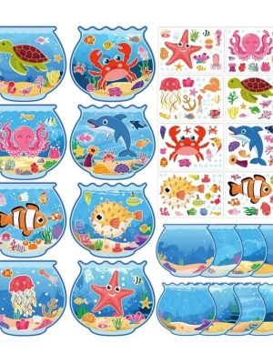 Sea Animal Party Favors Activity Sticker Sheets