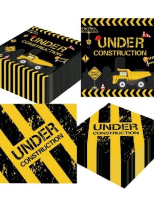 Construction Paper Napkins Under Construction Design