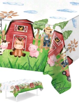 Farm Animal Tablecloth Design Two