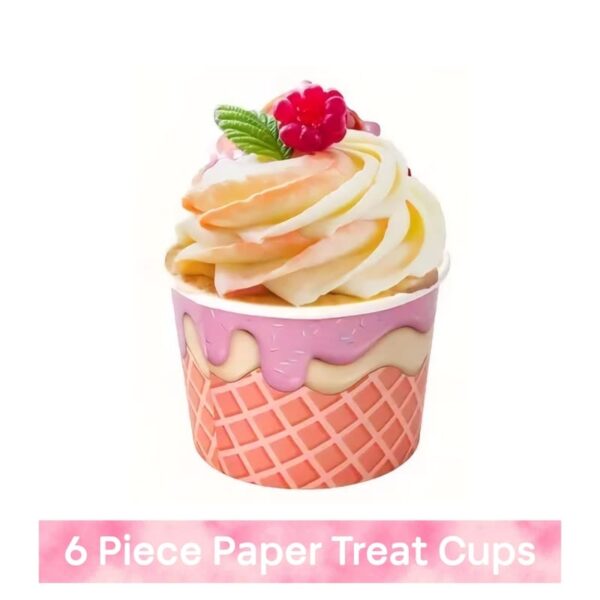Ice Cream Donut Paper Treat Cups