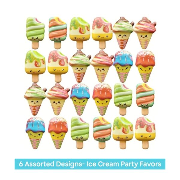 Ice Cream Party Favors Assorted Designs