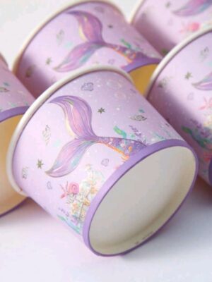 Mermaid Party Treat Cups Mermaid Tableware