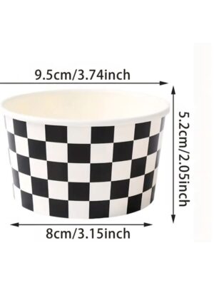 Race Car Party Paper Treat Cups Race Car Disposable Tableware