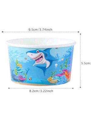 Shark Party Treat Cups