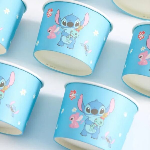 Stitch Themed Paper Treat Cups