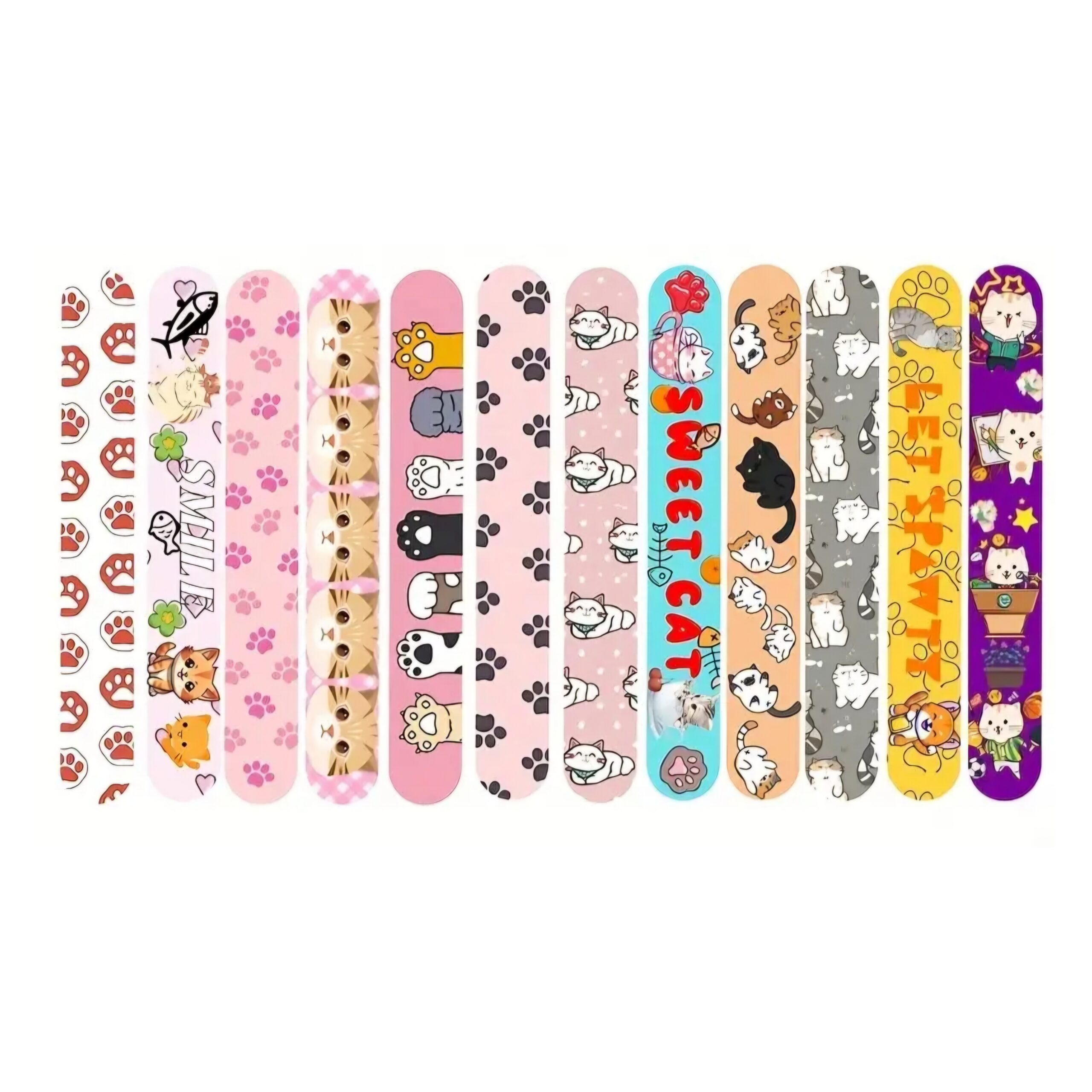 Cat Party Favors Slapbands-12 Piece 1 Cat Party Favors Slapbands 12 Piece