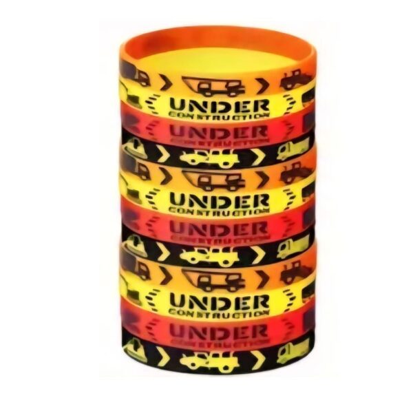 Construction Party Favors Silicone Wristbands