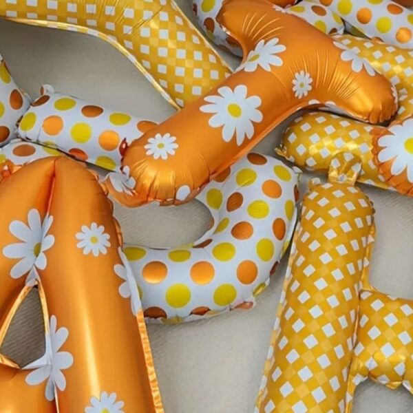 Daisy Letters Balloons
