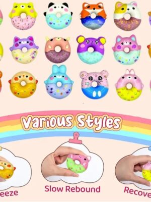 Mini Donut Squeeshy Toys