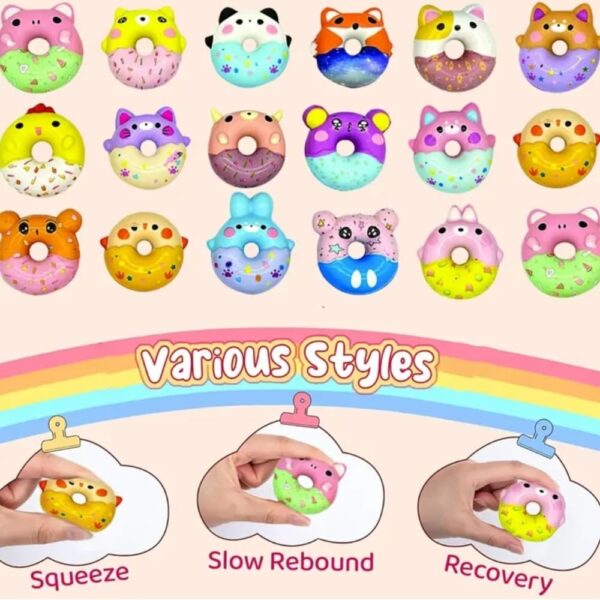 Mini Donut Squeeshy Toys