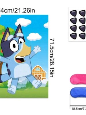 Pin The Game Pin The Nose On The Dog