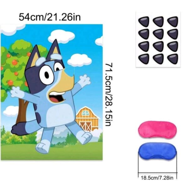 Pin The Game Pin The Nose On The Dog