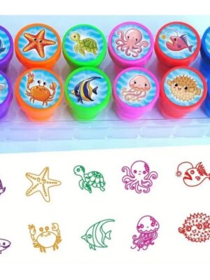 Under The Sea Party Favors Ink Stamps Assorted Designs