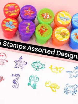 Under The Sea Party Favors Ink Stamps Assorted Designs