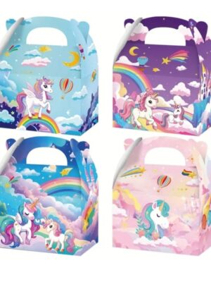 Unicorn Party Favor Boxes