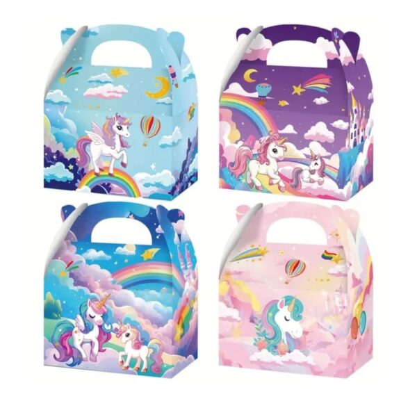 Unicorn Party Favor Boxes