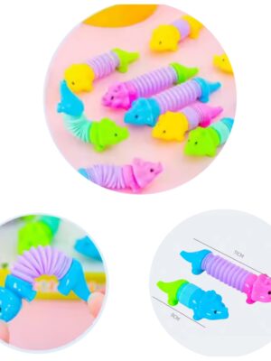 dinosaur party favors 6 piece random colours