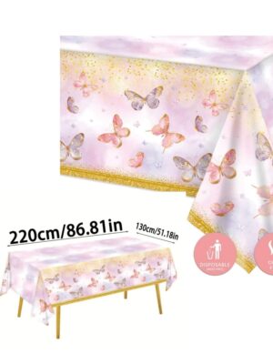 Pretty Party Shop 7 Butterfly Party Tablecloth