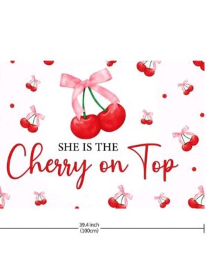 Cherry On Top Backdrop