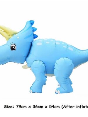 Dinosaur 4D Design Standing Foil Balloon