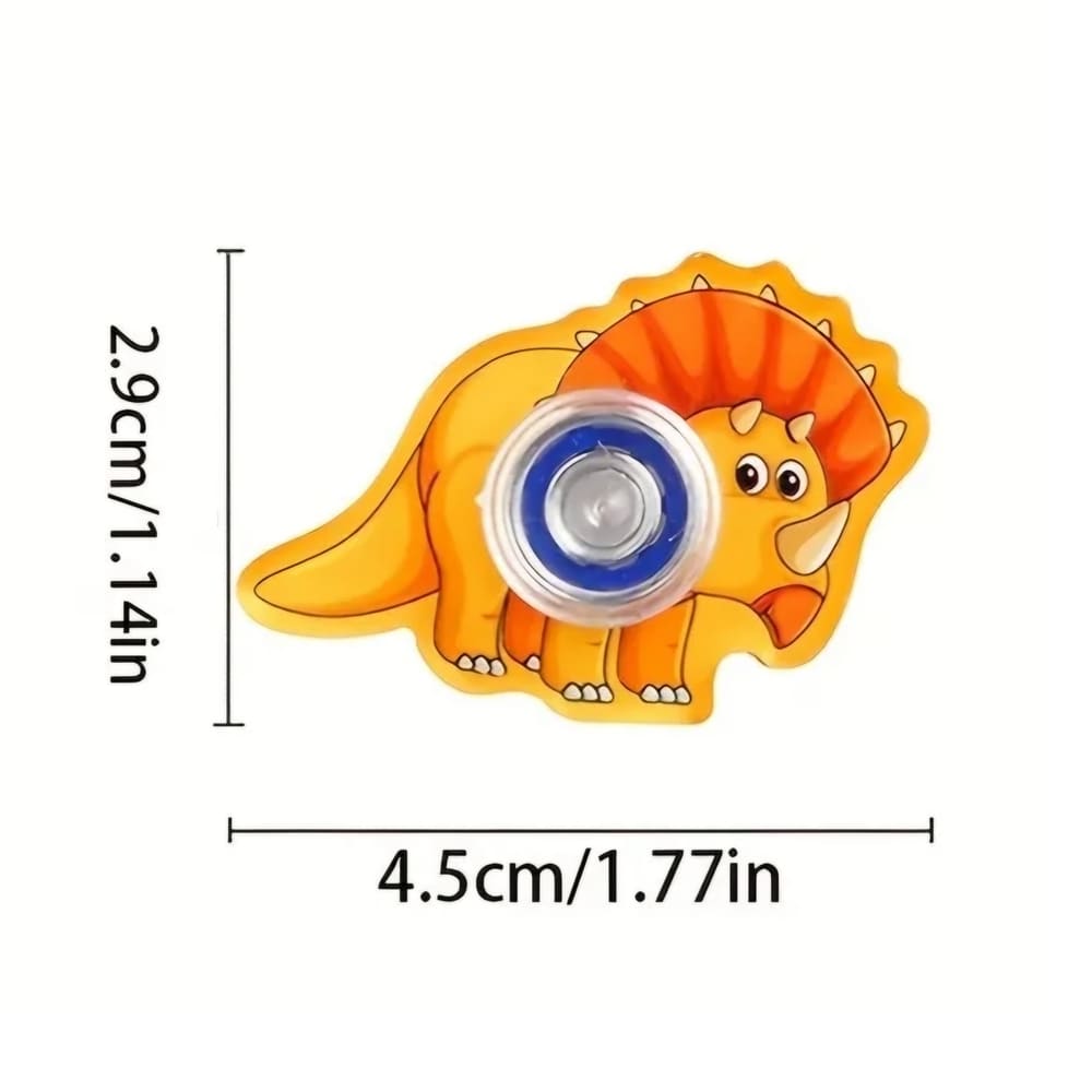Dinosaur Party Favors-Mini Fidget Spinner-6 Piece 2 Dinosaur Party Favors Fidget Spinners Dimensions