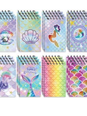 Mermaid Party Favors Mini Notebooks