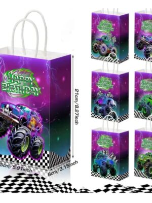Monster Truck Party Favor Bags
