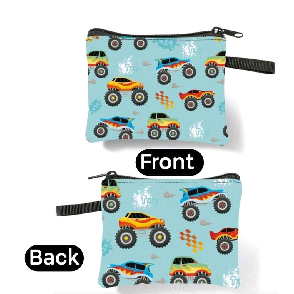 Monster Truck Party Favors Coin Purse 1 Monster Truck Purse