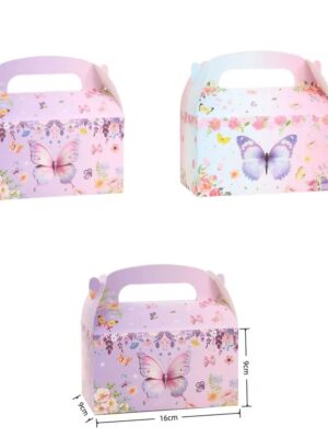 Party Favor Boxes Butterfly Themed