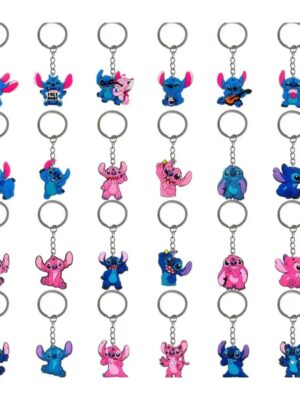 Party Favors Keyrings Stiched Themed Assorted Designs