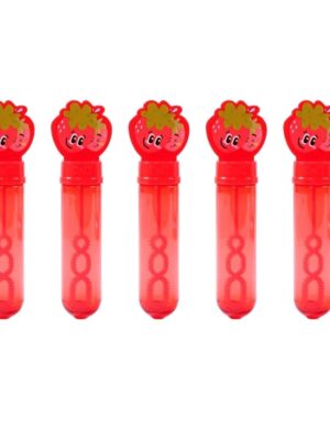 Strawberry Party Favors Bubble Wands No Liquid