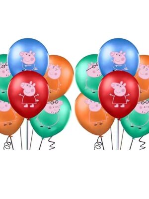 Peppa Pig Themed Latex Balloons