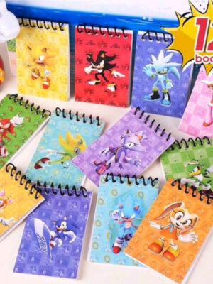 Pretty Party Shop 7 Sonic Themed Party Favors Mini Notebooks