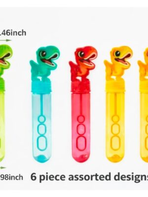 Pretty Party Shop 5 Dinosaur Party Favors 6 Piece Assorted Designs