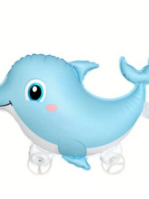 Dolphin Shaped Balloons With Wheels