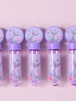Pretty Party Shop 6 Mermaid Party Favors Empty Bubble Wands