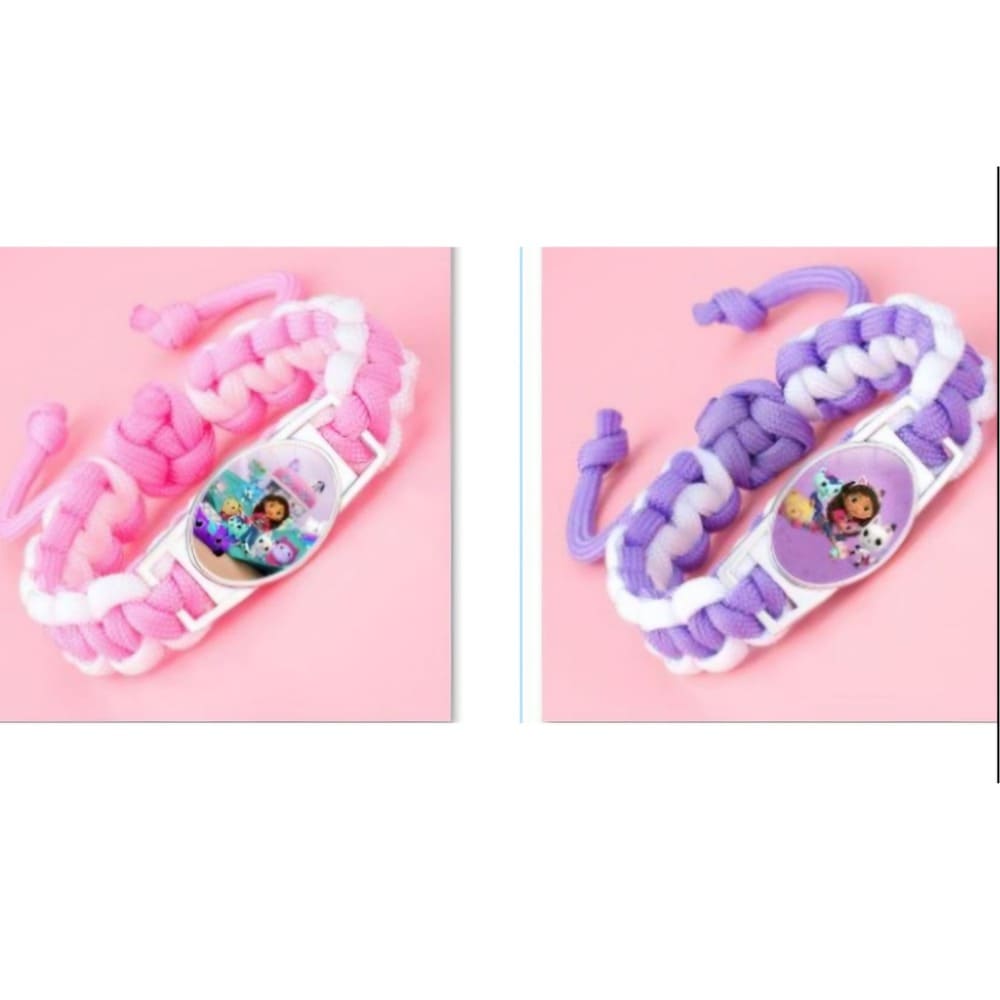 Gabby Themed Bracelets-6 Piece Set 1 Gabby Themed Adjustable Bracelets