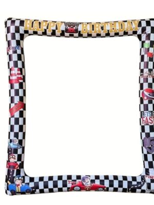 Race Car Inflatable Photo Prop Frame