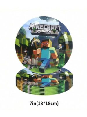 Pixel Party Paper Plates Small