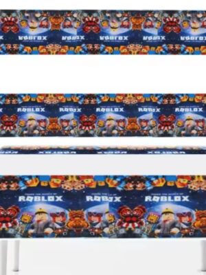 Roblox Themed Party Table Cloth