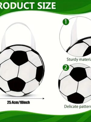 Soccer Party Favor Tote Bags
