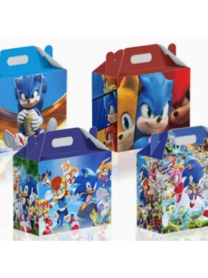 Sonic Themed Favor Boxes