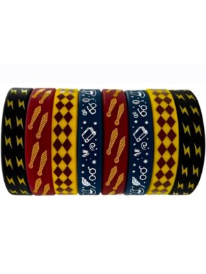 Wizard Themed Party Silicone Wristbands