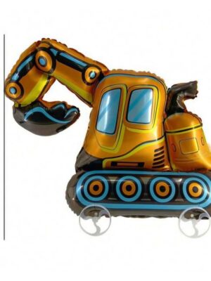 Construction Excavator Wheel Balloon Dimensions