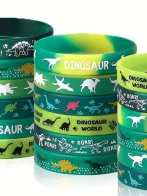 Dinosaur Prehistoric Silicone Wristbands