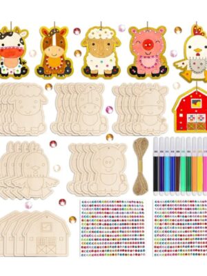 Farm Animal Party Favors Activity Set