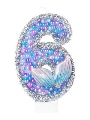 Mermaid Candle Number Six